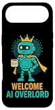 Welcome AI Overlord Irony Meme for Tech Pros, Geeks & Devs Case for iPhone Air