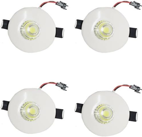 Galaxy 3W Round LED Panel Cob Ceiling Light, Warm White