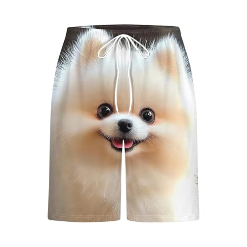 Mens Cute Print Graphic Board Shorts Hawaiian Summer Beach Quick Dry Comfortable Loungewear Elastic Waist Shorts4