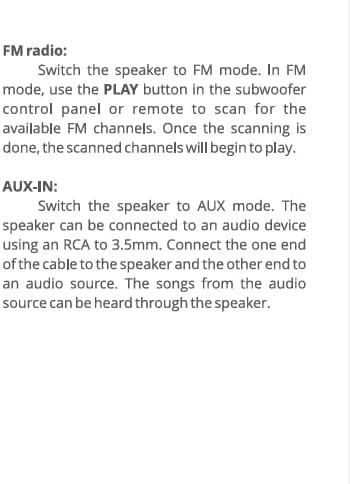 Zebronics BT4440RUCF 4.1 Channel Multimedia Speakers