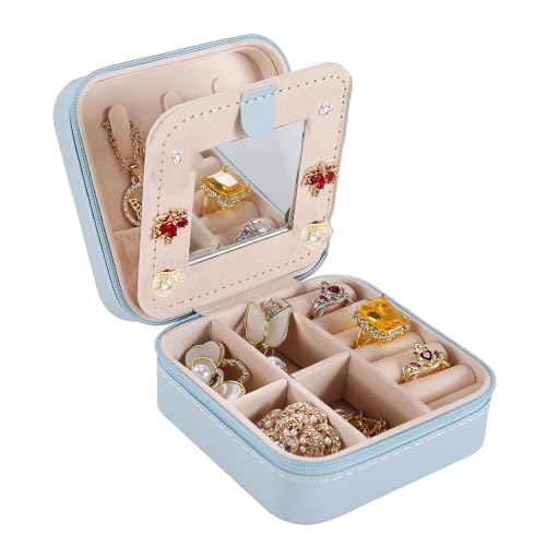 KElofoN Travel Jewelry Case (Sky Blue)