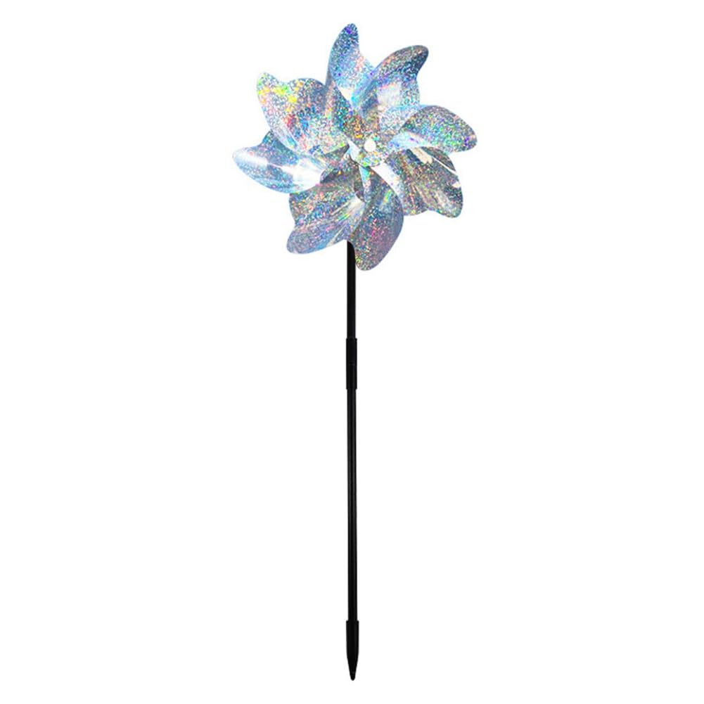 Bird-Scaring Wind Spinner Children Kids Bird Deterrent Device Easy