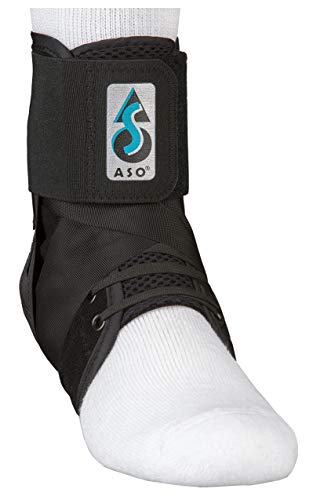 Med Spec Aso Ankle Stabilizer Orthosis Speed Lacer, Black, Large #TOP1