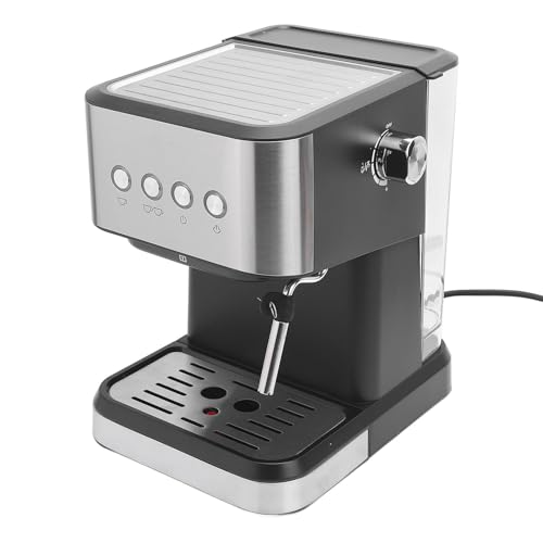 Cafetera semi automática con tanque 1.5 L y vaporizador