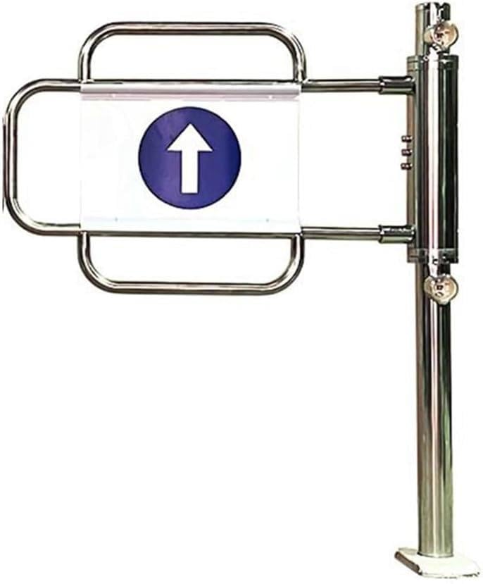Porte en acier inoxydable pour magasin et cour de stockage avec système de rappel automatique