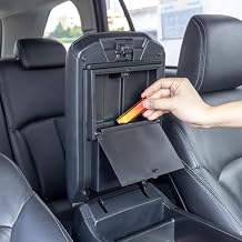 JKCOVER Compatible with Toyota 4Runner 2010-2022 2023 2024 Center Console Hidden Organizer Box Accessories Armrest Secret Compartment Hidden Storage Box
