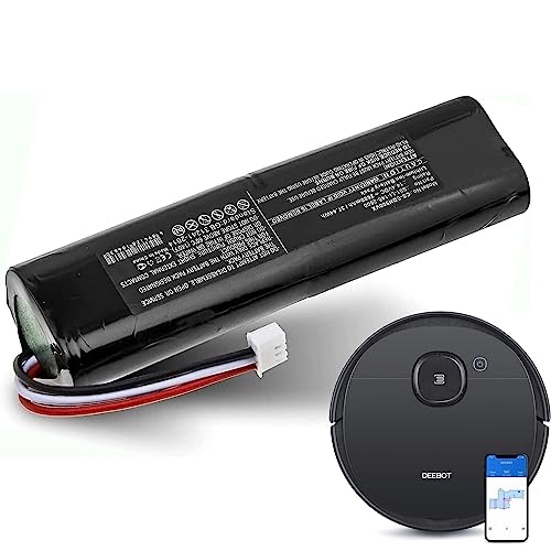 2600mAh Ersatzakku kompatibel mit Ecovacs Deebot Ozmo 900, Deebot Ozmo 90, Deebot Ozmo 905, Deebot Ozmo 920, Deebot Ozmo 930, 937,S01-LI-148-3200, S09-LI-148-3200, S01-LI-148-2600, S11-Li-144-2600