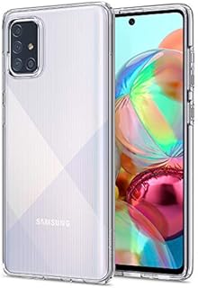 Spigen Liquid Crystal Case Compatible with Samsung Galaxy A71 - Crystal Clear