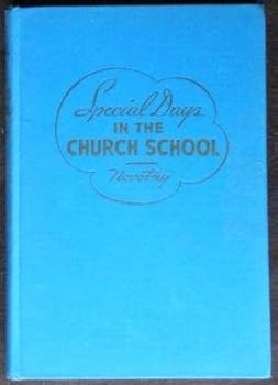 Hardcover Special days in the church school, Book