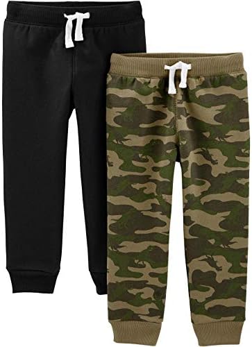 Simple Joys by Carter’s Boys 2-Pack Pull on Fleece Pants