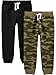 Produktbild Simple Joys by Carter's 2-Pack Pull on Fleece Infant-and-Toddler-Pants, Camouflage/Schwarz, US 5T (EU 110116), 2er-Pack