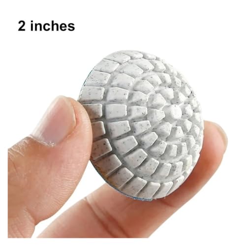 Tampons de polissage diamant convexes 2" pour corriger les défauts du marbre - 3