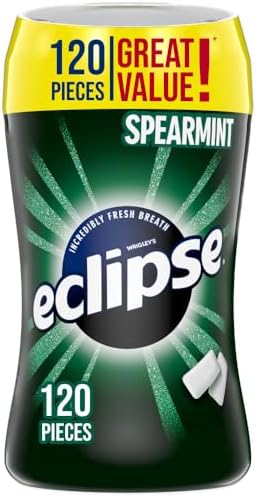 Eclipse, Sugar Free Gum Spearmint, 120 ct