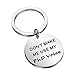 AKTAP Funny PHD Graduation Gift Doctorate Student Graduate Keychain Don’t Make Use Me Phd Voice Learned Scholar Graduate Gift (PHD Keychain)