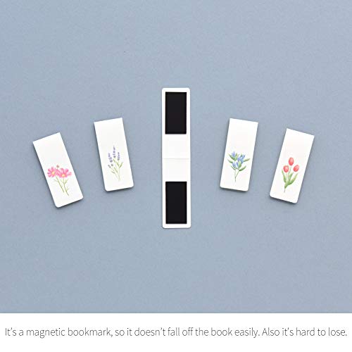 Monolike Magnetic Bookmarks Front Garden Ver.2, Set Of 5 #TOP5