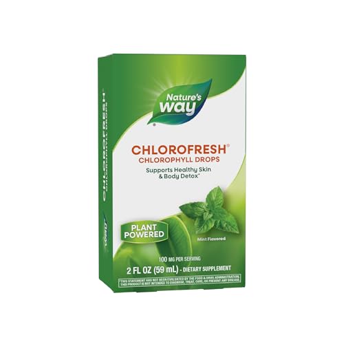 Nature's Way Chlorofresh Chlorophyll Drops, Mint Flavored, 2 Fl Oz - image 1