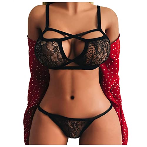 callmo Sexy Unterwäsche Für Damen Für Sex, Damen Babydoll Negligee sexy...