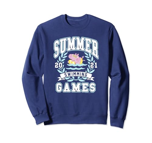 Sweat Peppa Pig Pro Swimming Summer Games 2021 pour enfant