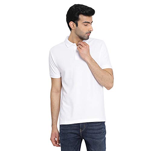Image of Red Tape Solid Polo T-Shirt for Men | Premium Comfort | Classic Look