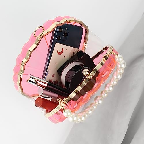 Women Mini Seashell Evening Clutch Top-Handle Bag Cross-body Bag4