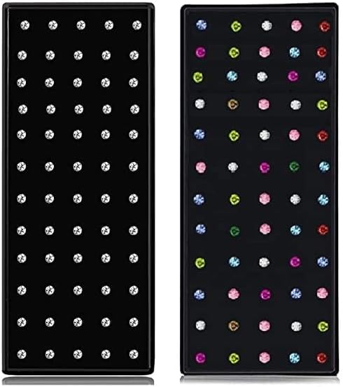 Big Size Combo Nose Pins Ring Studs With Piercing Body Jewellery Nosepins For Women And Girls