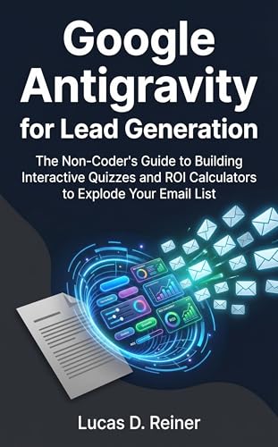 Google Antigravity for Lead Generation: The Non-Coder's Guide to Building Interactive Quizzes and ROI Calculators to Explode Your Email List (Google Antigravity Mastery Series Book 9)