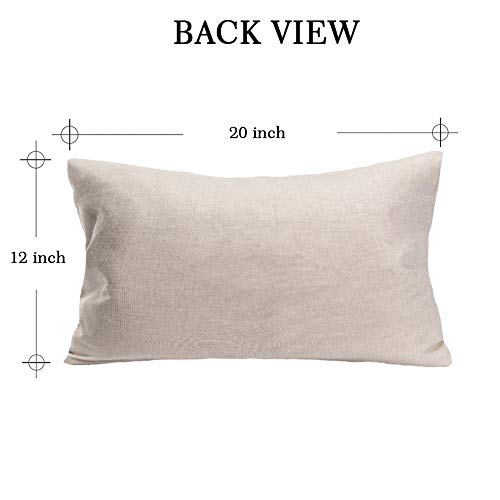 Doitely Home Decor Pillowcase Happy Birthday Christmas Nativity Baby Jesus In Manger European Rectangle Throw Pillow Covers Black Cotton Linen Cushion Case 12X20 Inches (Re08) #TOP1