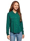 camisa verde mujer h&m Longitud de espalda (talla M): 69cm