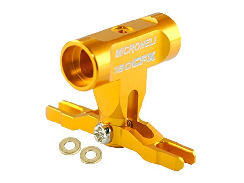 MICROHELI Precision CNC Aluminum Main Rotor Hub (Gold) - Blade 180 CFX / 150 S
