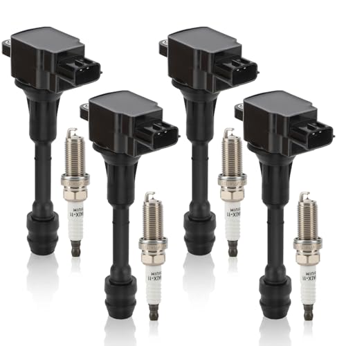 UF350 Ignition Coil & 4505 Double Iridium Spark Plug for ...