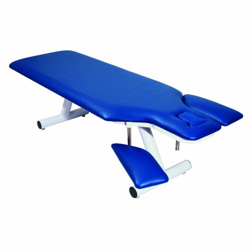3B Scientific 00490B12 Dark Blue Carbon Steel Therapy Pedestal Treatment Table cover