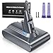 Produktbild 4600 mAh Ersatzakku für Dyson V7 Akku Kompatibel mit Dyson V7 Staubsauger Serie SV11 V7 Absolute V7 Animal V7 Motorhead V7 Trigger - mit 2er-Pack Filter