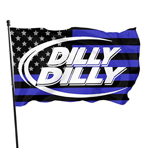 BQCHMBO Dilly Dilly Flag - Brass Grommets Vivid Color 3x5 Foot Flag for Home Decorative,Yard Decorative,Outdoor Decorative,Holiday Decor,Farm Decoration,Anniversary Decoration