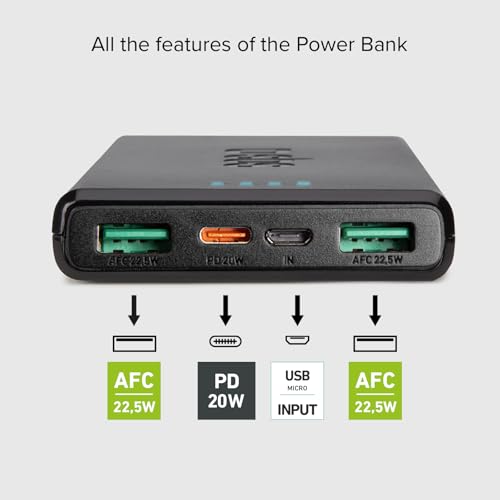 PowerBank 10K con LED de carga