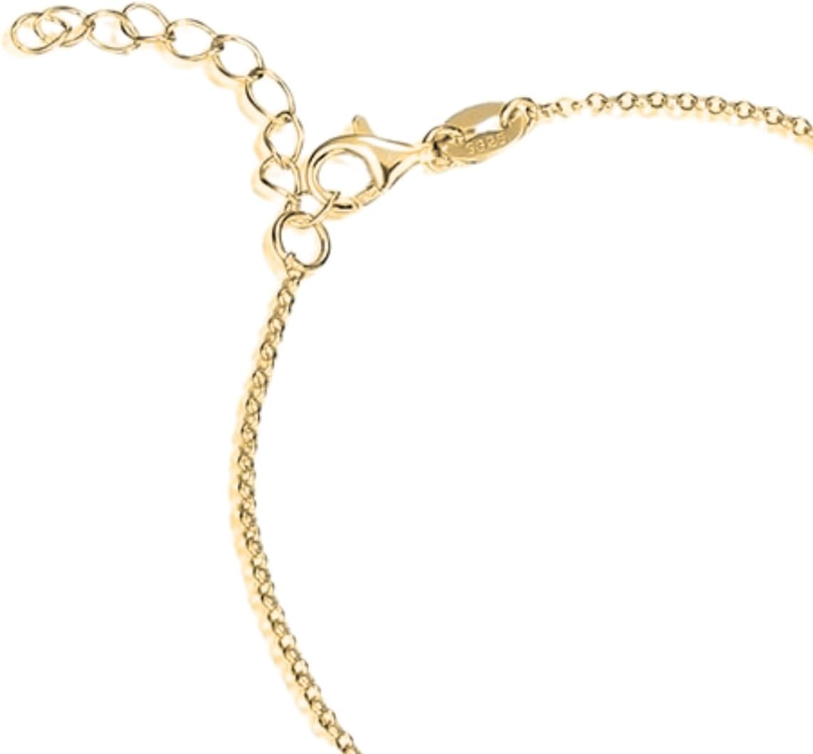 14K White/Yellow Gold Plated Silver Bracelet With 0.20 TCW Lab Grown Diamond/Lab Grown Emerald/Moissanite, Bracelet For Women, Gift For Her Jewelry For Women Comes With Gift Box
