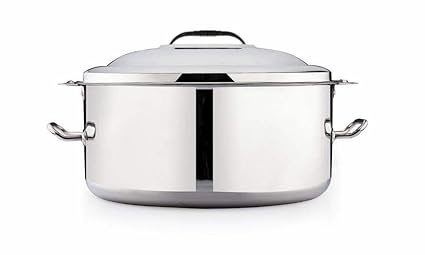 RASHA Stainless Steel Insulated Jumbo Casserole with SS LID - 25000 ML