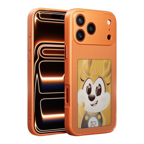 Coque personnalisable à encre électronique NFC iPhone 16 Pro Max protection PC TPU