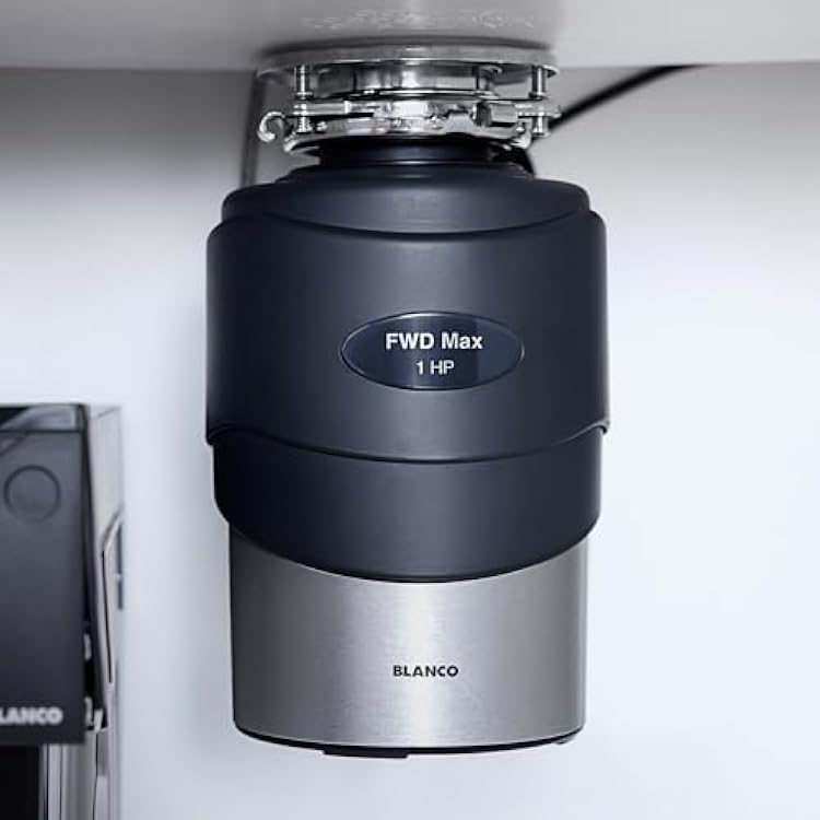 BLANCO 442979 Food Waste Max Garbage Disposal, Black