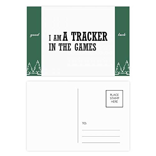 Cartes postales I Am A Tracker in The Games souvenir de jeu lot de 20