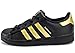 Produktbild adidas Superstar C Sneaker, Core Black Metallic Gold Metallic Gold, 32 EU