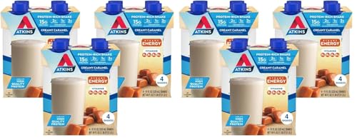Atkins Atkins Energy Shake Creamy Caramel, (Pack of 24)