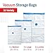 10 Pack Variety Vacuum Storage Bags for Comforters, Blankets & Clothes – Vacuum Sealed Compression Bags with Electric Pump – Space Saver Storage Bags for Bedding, Travel & Organization (4M, 3L, 3XL)