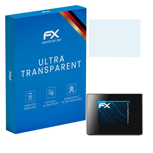 atFoliX Screen Protection Film compatible with Technisat DigitRadio 110 IR Screen Protector, ultra-clear FX Protective Film (3X)