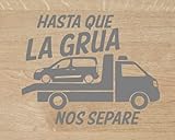  Desconocido Vinyle de coupe autocollant jusqu\'à ce que la grue nous sépare Partner 15 x 12 cm (gris)