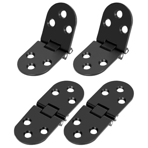 QWORK® 180 Degree Folding Drop Down Hinges Cover