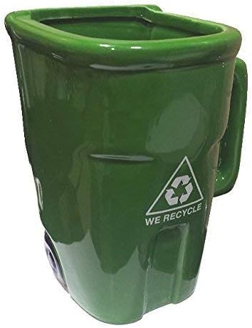 Recycle Bin Mug, Green