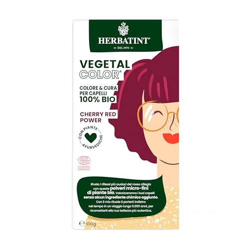Vegetal Color Cherry Red Power Herbatint 100g - 2