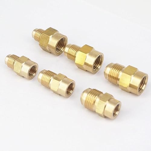 Orgefy Messing Rohrverschraubungen Adapter 1000 PSI