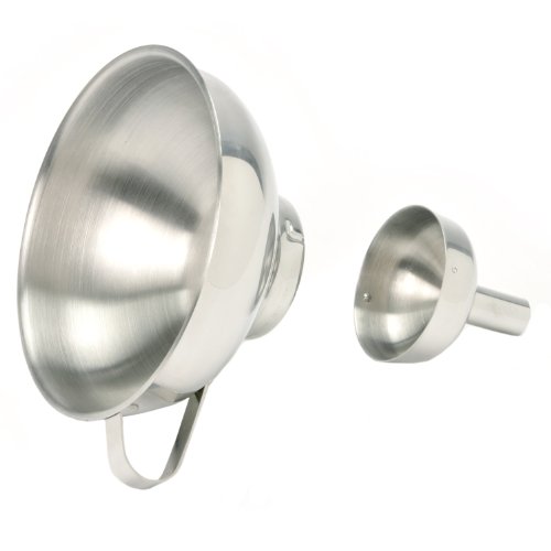 Norpro Stainless Steel Funnel with Removable Spout