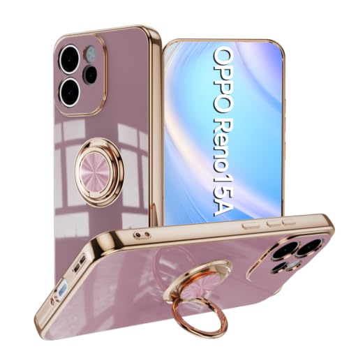 YIKASINA OPPO Reno15 A �p �P�[�X �����O�t�� ������� �I�b�| ���m15 a �P�[�X CPH2801 ���킢�� �l�C �ԍڃz���_�[ �X�^���h�@�\ �V���v�� �p�[�v��